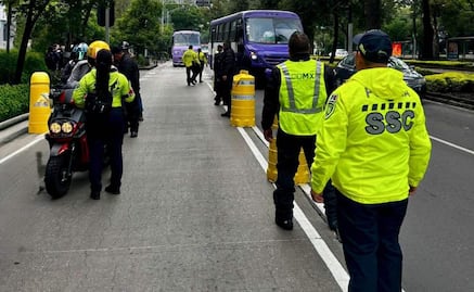 Operativo “Salvando Vidas” en alcaldía Miguel Hidalgo: policías levantan 20 infracciones y mandan 20 motocicletas al corralón