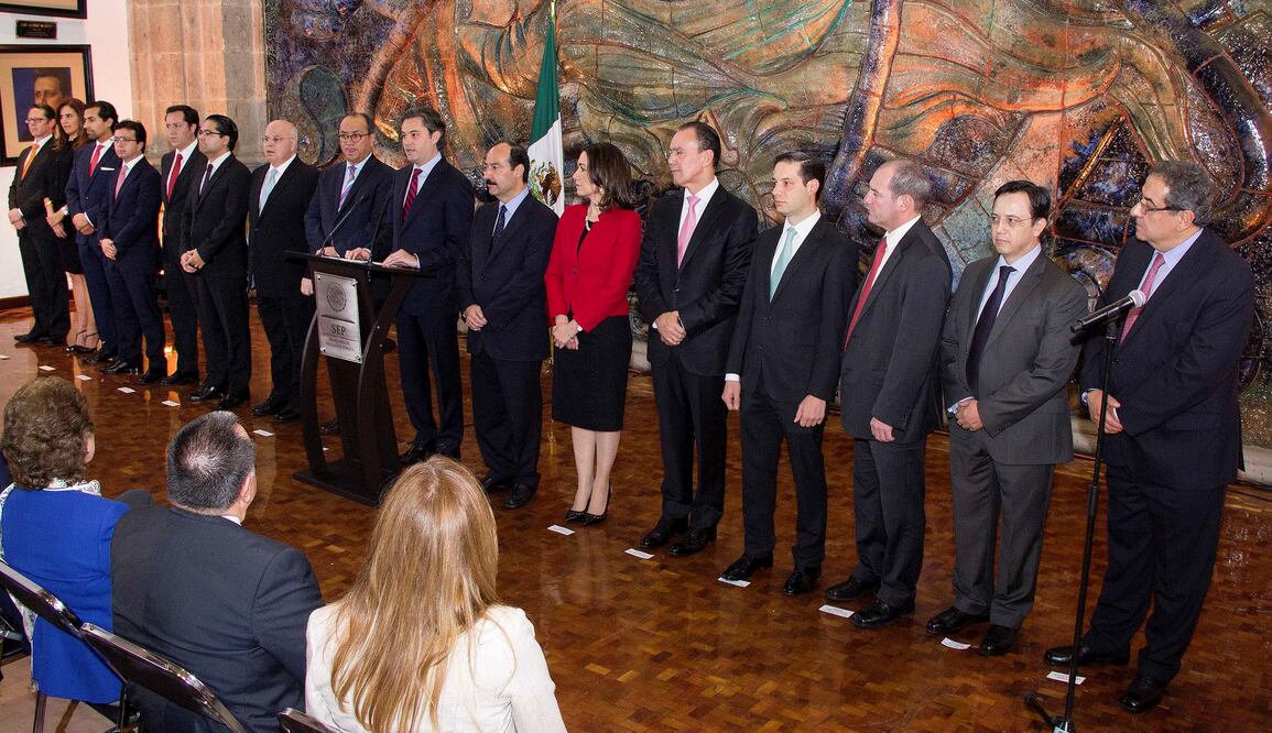 Aurelio Nuño informó que con sus colaboradores se trabajará en siete ejes para impulsar la Reforma Educativa (ESPECIAL)