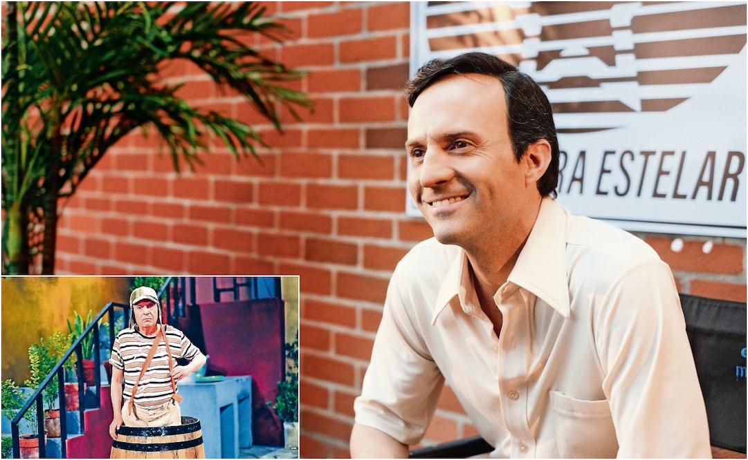 Pablo tiene 41 años, casi la misma edad de Gómez Bolaños al arrancar El chavo del 8 (44 años). Fotos: MAX