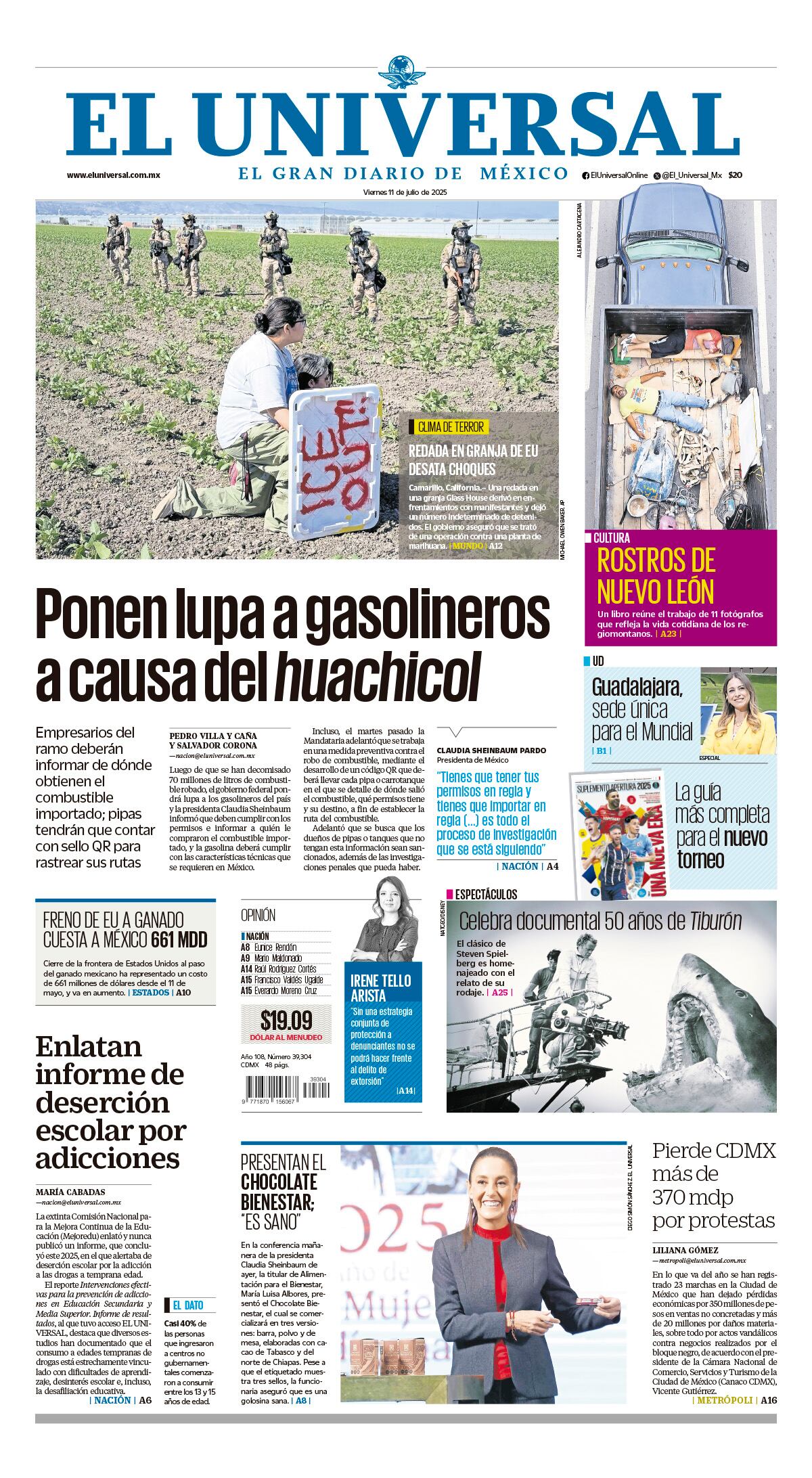 Portada impresa