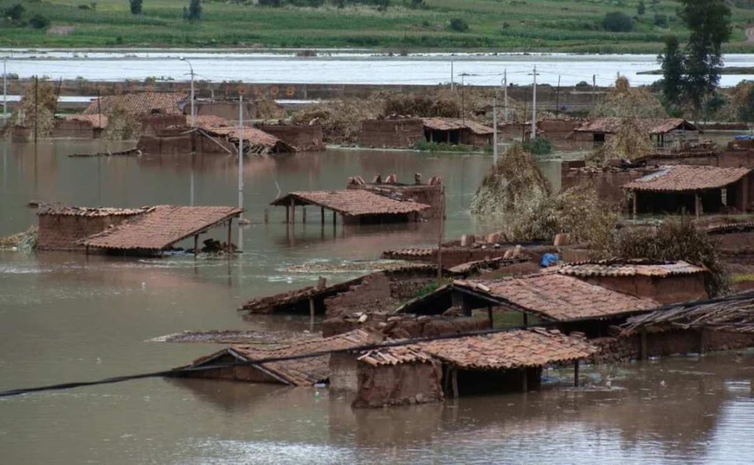 Las lluvias e inundaciones en Perú. Foto: ARCHIVO/EFE