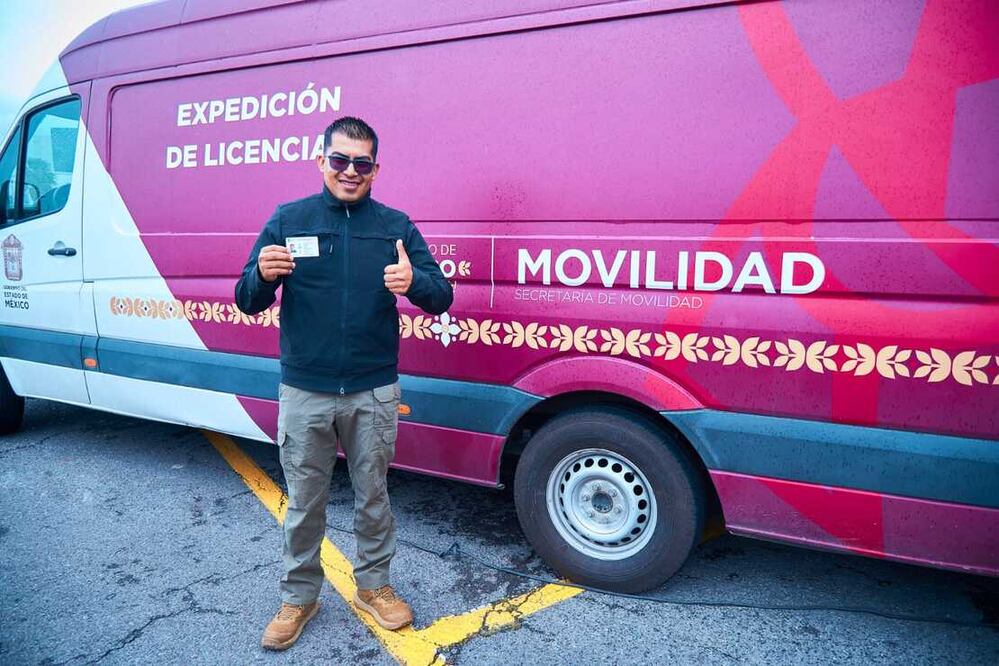 Conoce en qué lugares estarán las unidades móviles para sacar tu licencia de conducir. Foto: X @SEMOV_Edomex