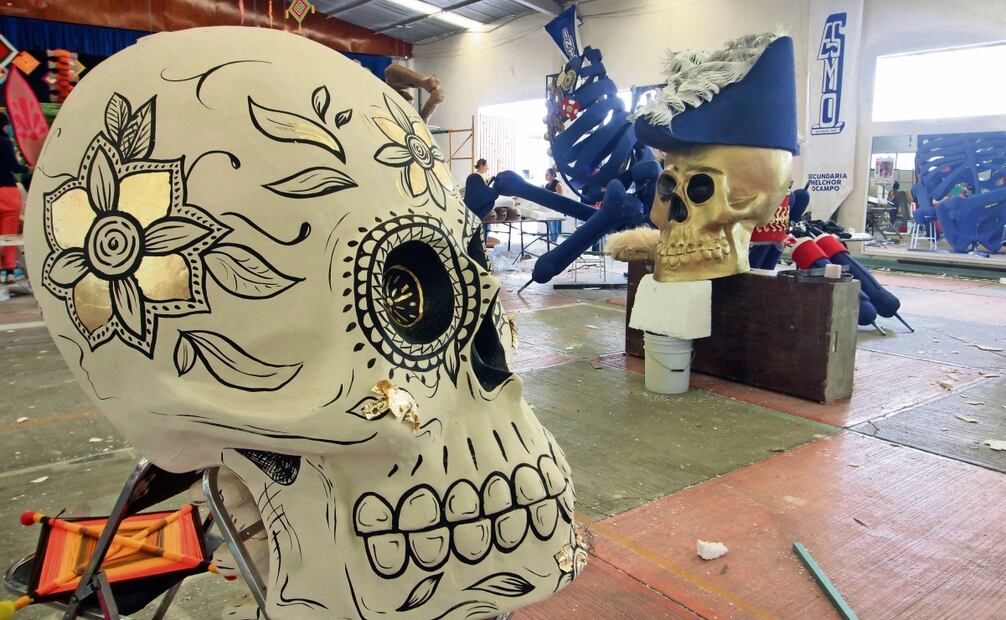 Para crear estas figuras se emitió una convocatoria a todos los artistas plásticos del municipio. Foto: Omar Contreras / EL UNIVERSAL