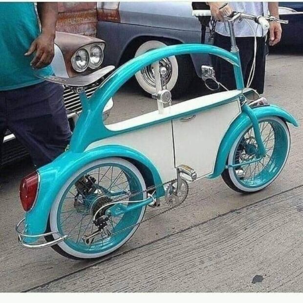 ¿Es una bici, es un vocho? No, es la vochocleta hecha en México