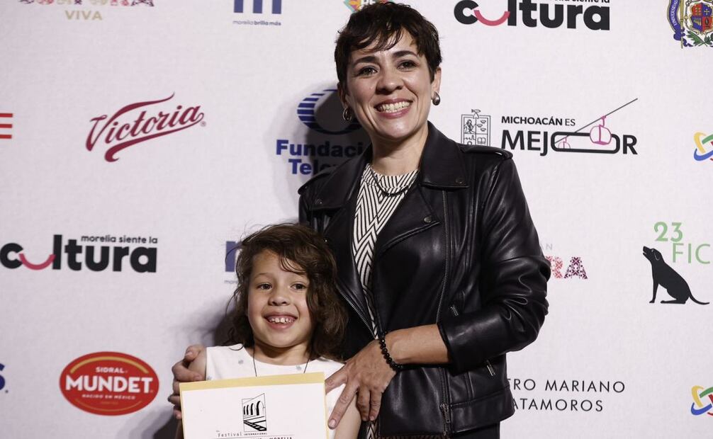 Ximena Amann, premiada en la categoría de Mejor Fotografía por "En el camino". Foto: Berenice Fregoso / EL UNIVERSAL