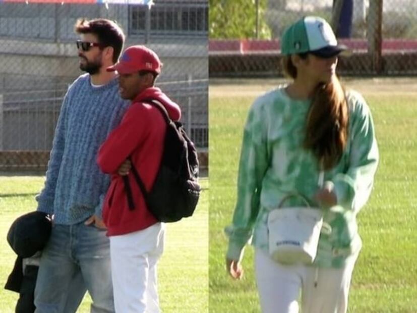 Captan a Shakira y Piqué en reencuentro, ¿y Clara Chía?