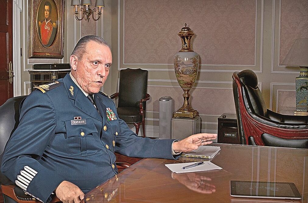 General Salvador Cienfuegos, secretario de la Defensa Nacional. Foto: Archivo/EL UNIVERSAL