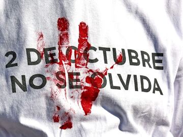 FOTOS: “2 de octubre no se olvida”, la frase que recuerda la lucha estudiantil de 1968