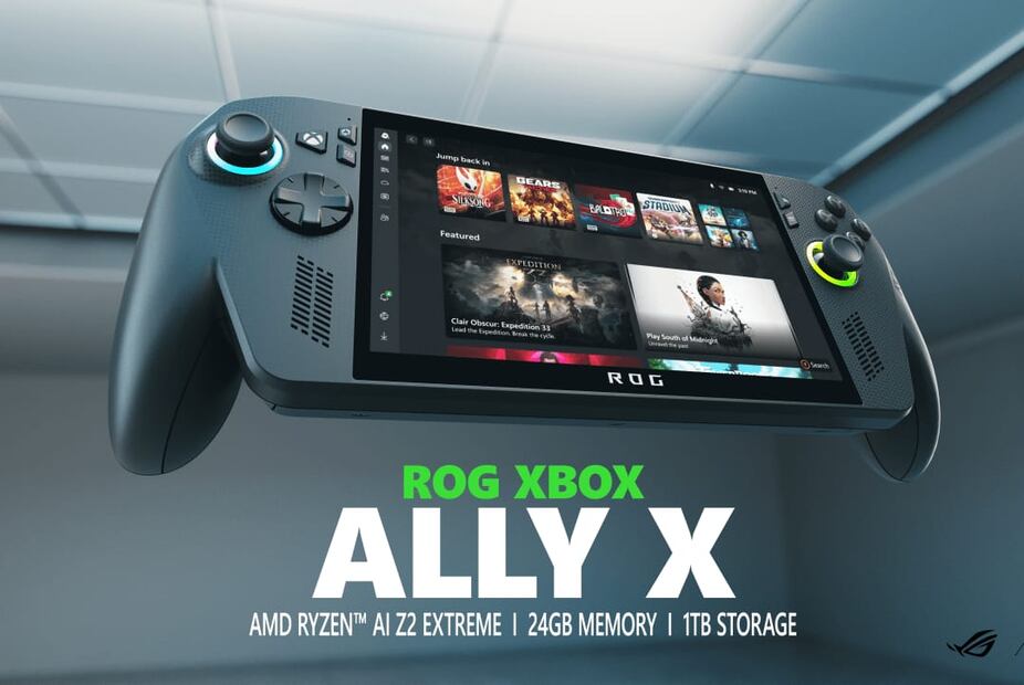 Xbox presenta dos consolas en colaboración con ASUS