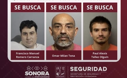 Se fugan tres reos de penal de Hermosillo; despliegan operativo de búsqueda