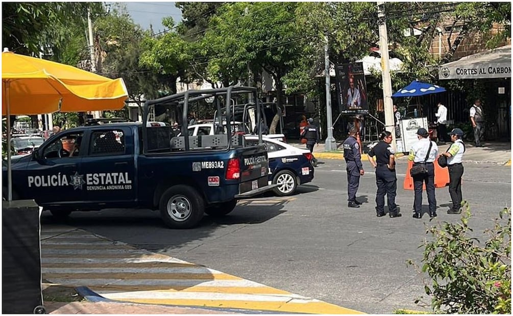 Los presuntos ladrones resultaron lesionados. Foto: Especial
