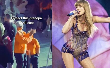 ¿El verdadero "swiftie"? Abuelito se viraliza por bailar en concierto de Taylor Swift