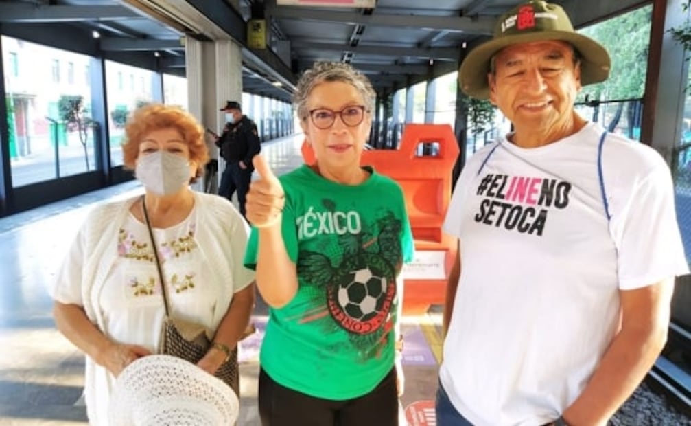 "Mi voto no se toca", minuto a minuto protesta en defensa del INE