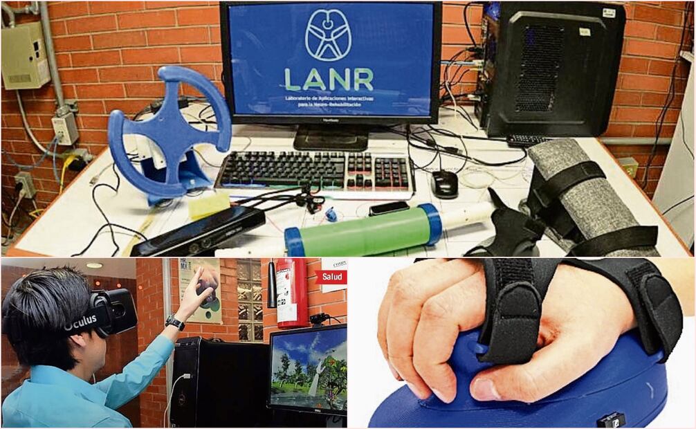 Algunos de los dispositivo s diseñados en el LANR. Fotos: UNAM