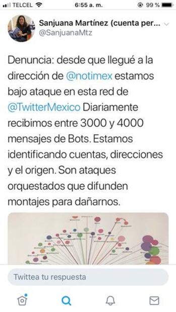 Notimex ya investiga a ciudadanos críticos