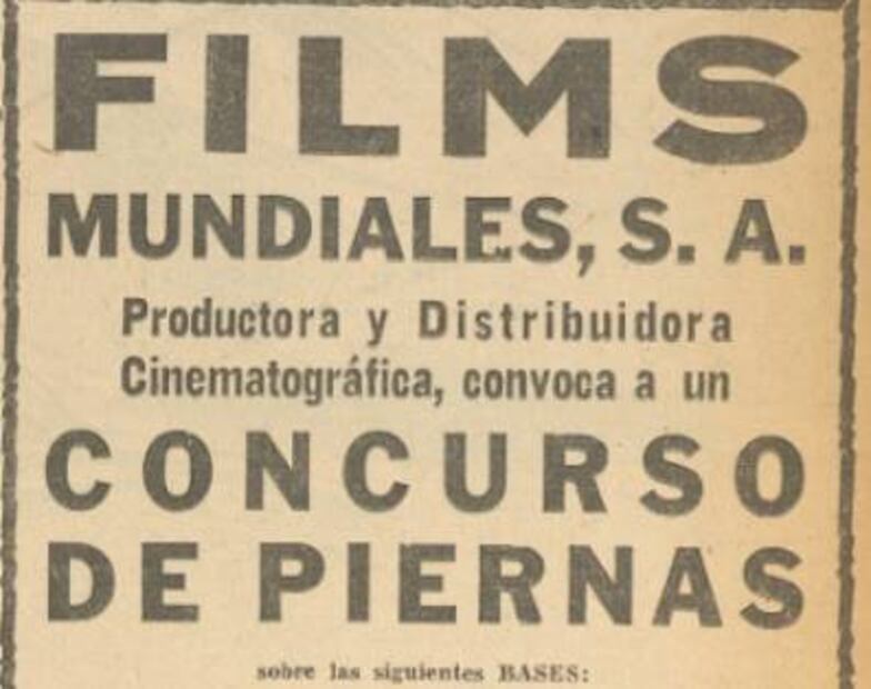 Así fue el extraño concurso de piernas femeninas en el que participó Jorge Negrete