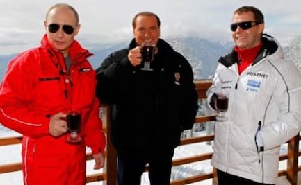 Así fue la amistad "verdadera" entre Silvio Berlusconi y Putin, mal vista por otros gobiernos
