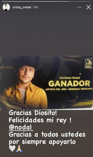 Mamá de Christian Nodal estrena look platinado rockero