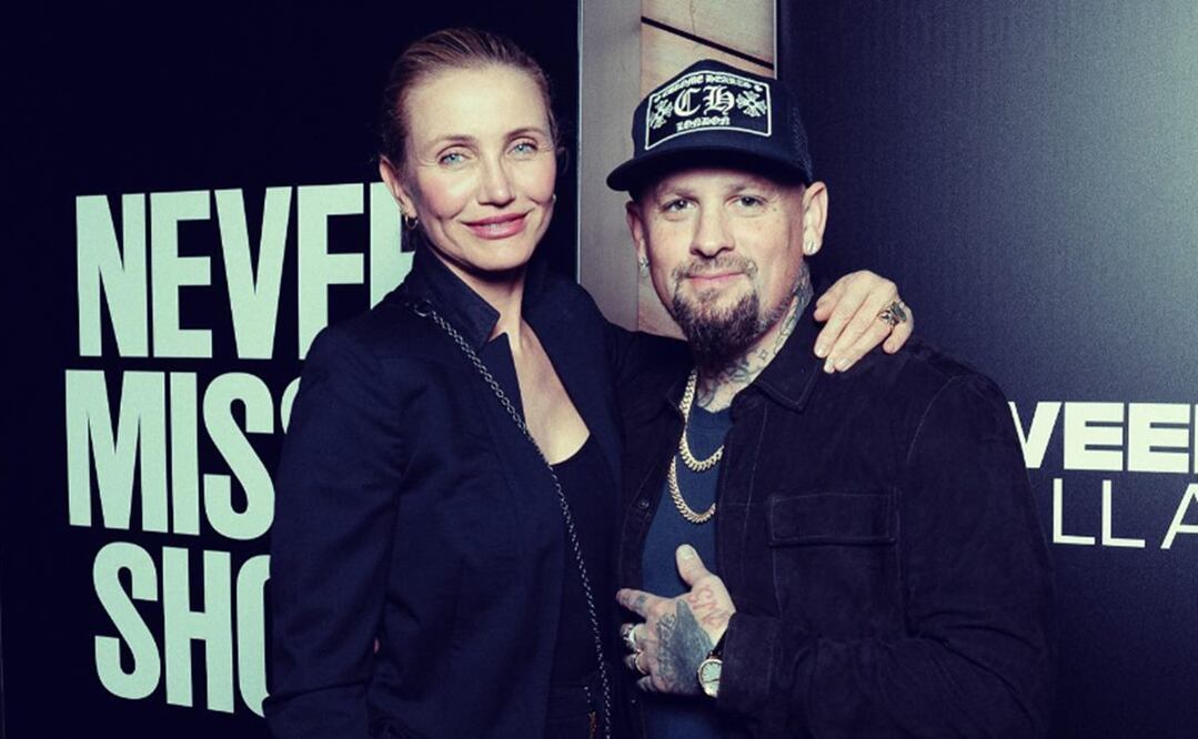 Cameron Díaz y Benji Madden. Instagram.