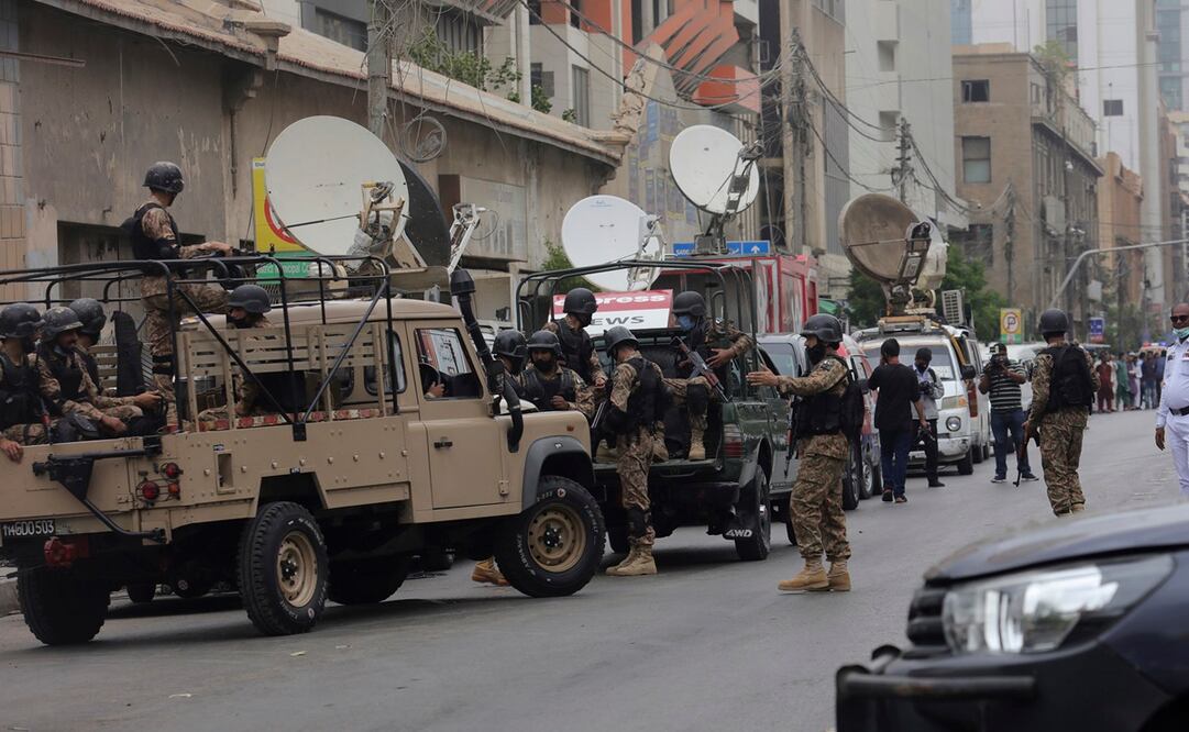 La acción fue reivindicada por el Ejército de Liberación Baluchi (BLA) (Foto: AP)