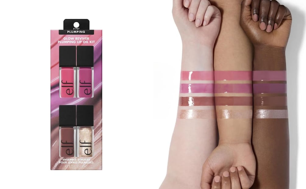 Labios con efecto volumen, acabado jugoso y fórmulas cómodas que elevan cualquier look sin esfuerzo. Foto: e.l.f.