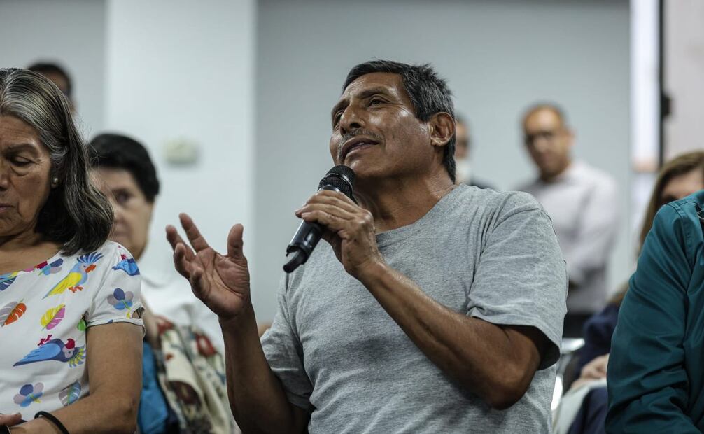 El pasado jueves 27 de marzo Leonardo Curzio participó en una charla exclusiva con suscriptores de EL UNIVERSAL. | FOTO: Gabriel Pano.
