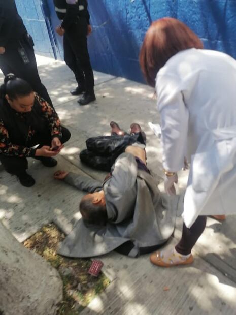 Hombre se lanza de segundo piso del MP en alcaldía Cuauhtémoc 