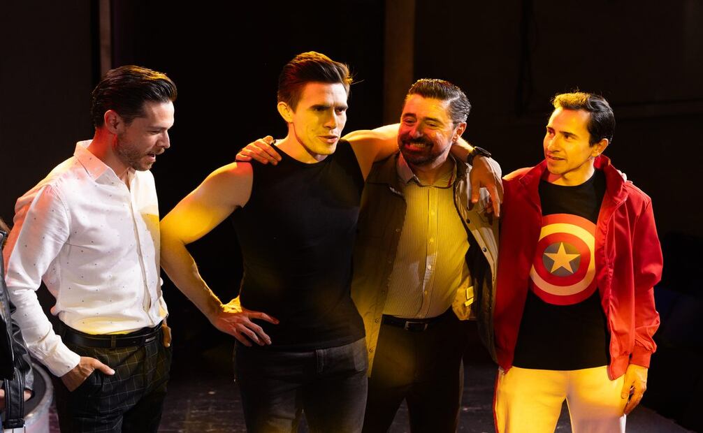 Juan Solo, Carlos Salazar, Manuel Gorka y Antonio Arochi. | FOTO: Hugo Salvador