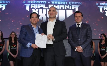 Caín Velásquez listo para Triplemanía XXVII