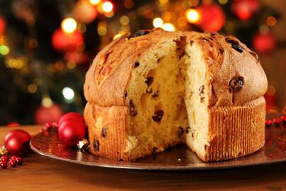 ¿Cuántas calorías tiene un panettone, el tradicional pan navideño italiano?