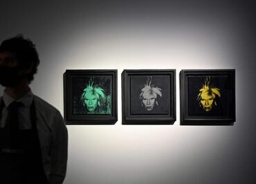 Warhol, Freud, Munch y Banksy, reunidos para subasta