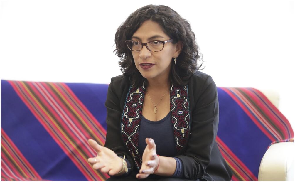 Leslie Urteaga firmó la Declaratoria de Machu Picchu, donde se comprometió a que la empresa Joinnus dejaría de administrar la venta de entradas. Foto: Tomada de X, antes Twitter.