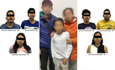 Suman 7 detenidos por secuestro de niño en Huehuetoca; pedían 4 mdp para liberarlo 