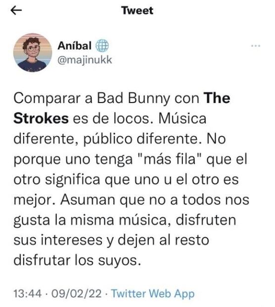 Bad Bunny suma otro concierto en México y se desatan burlas contra The Strokes