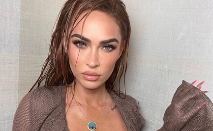 Megan Fox brilla en ajustado minivestido de cuero