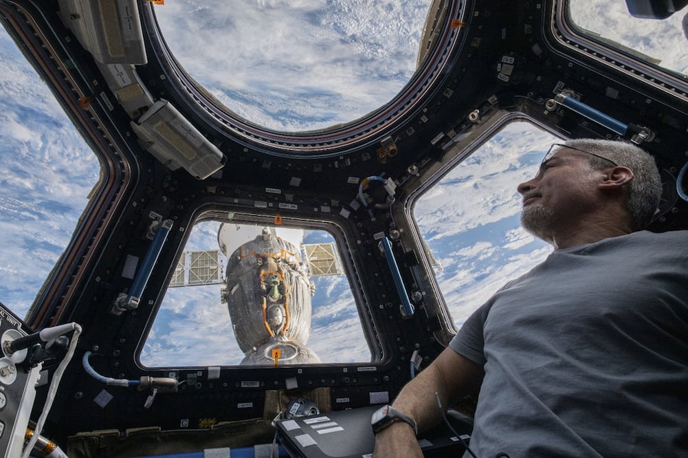 Astronauta Mark Vande Hei. Foto: Kayla Barron/NASA, vía AP 