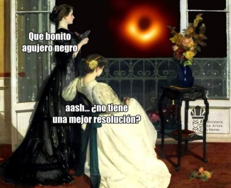 Los mejores memes que dejó el agujero negro