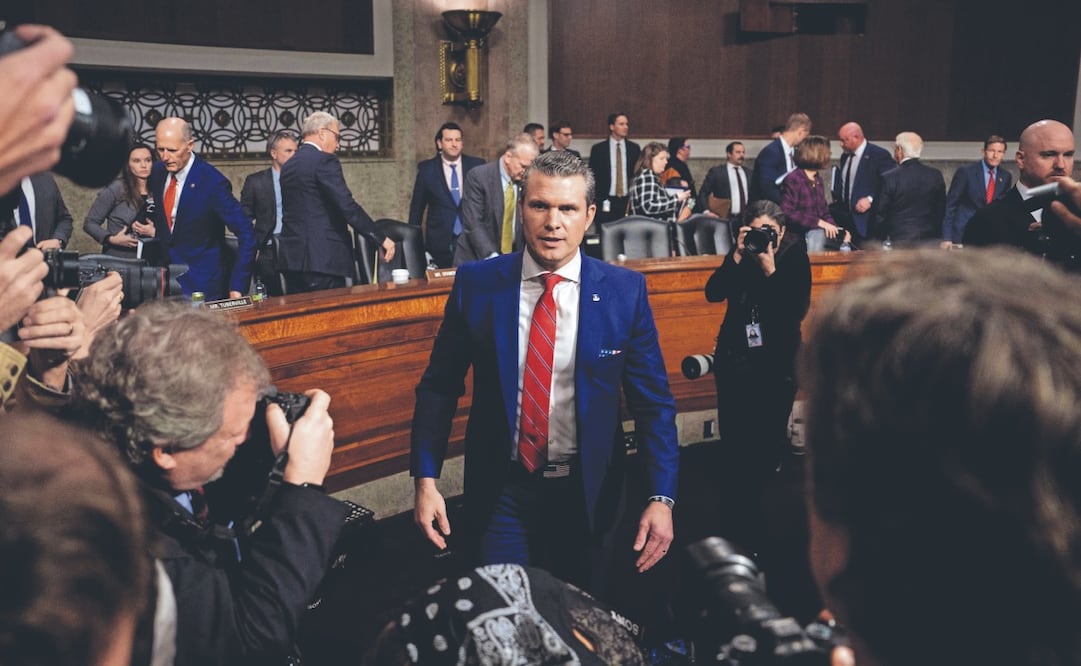 Aunque Trump dijo que Mike Waltz, asesor de seguridad nacional, había asumido la responsabilidad por el error, desestimó cualquier culpabilidad del jefe del Pentágono. Foto: AFP/Archivo