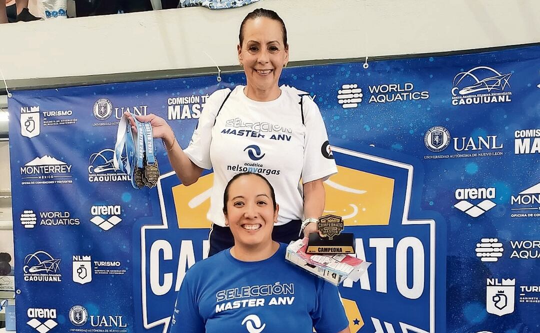 Más de mil nadadores demostraron su disciplina y espíritu deportivo. Foto: Especial