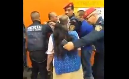 “No todas somos dejadas”; mujer se defiende de presunto agresor en el Metro