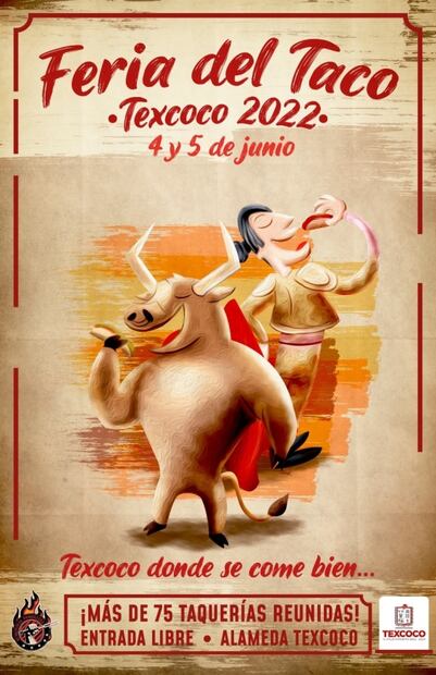 ¿Cuándo y dónde será la Feria del Taco de Texcoco?