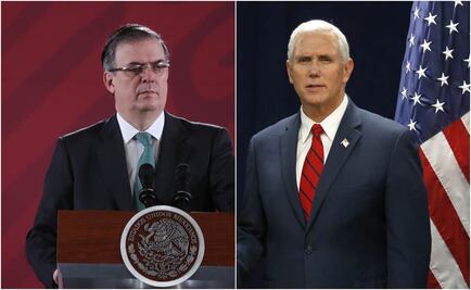 Mike Pence evaluará el martes con Marcelo Ebrard el pacto para bajar inmigración ilegal