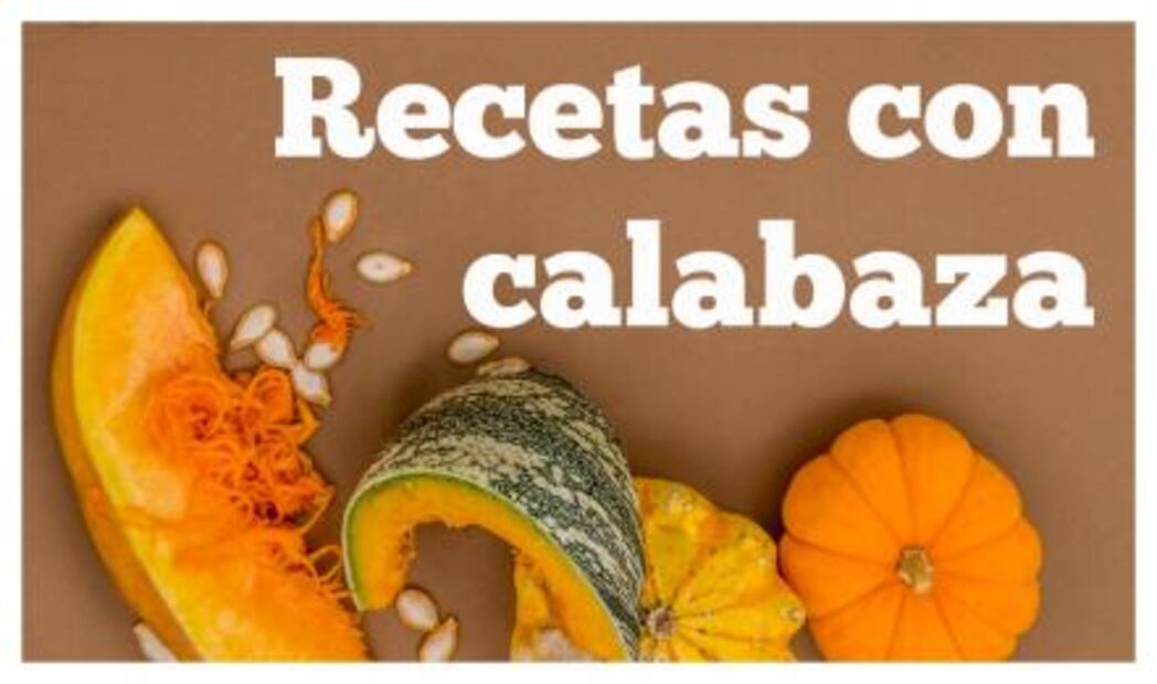 Disfruta del sabor de otoño con las calabazas