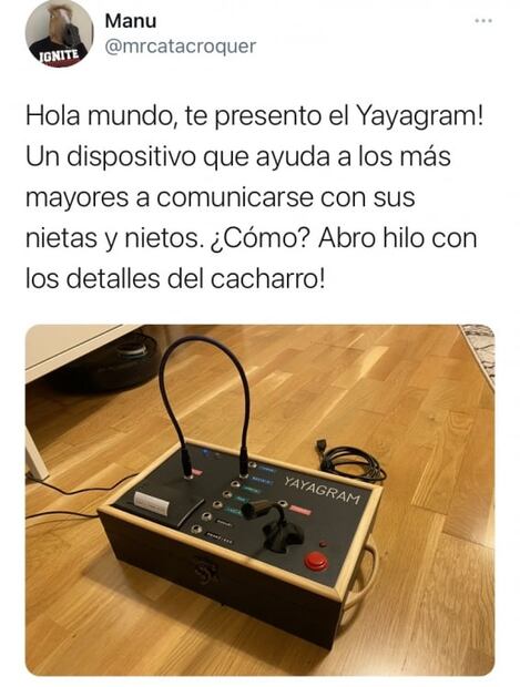 Yayagram: el artefacto para comunicarte con tus abuelos de forma fácil