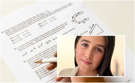 Mónica Tapia de 11 años competirá en la Olimpiada de Matemáticas y sueña con ser presidenta