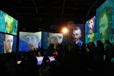 Esto es lo que podrás ver en la expo "Van Gogh Alive" de la CDMX
