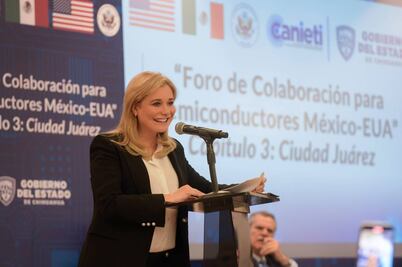 Chihuahua, líder nacional en exportación de productos electrónicos: María Eugenia Campos