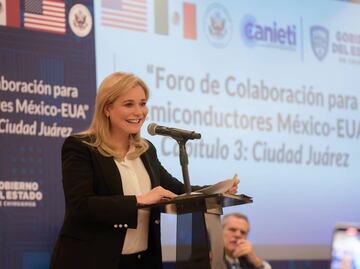 Chihuahua, líder nacional en exportación de productos electrónicos: María Eugenia Campos