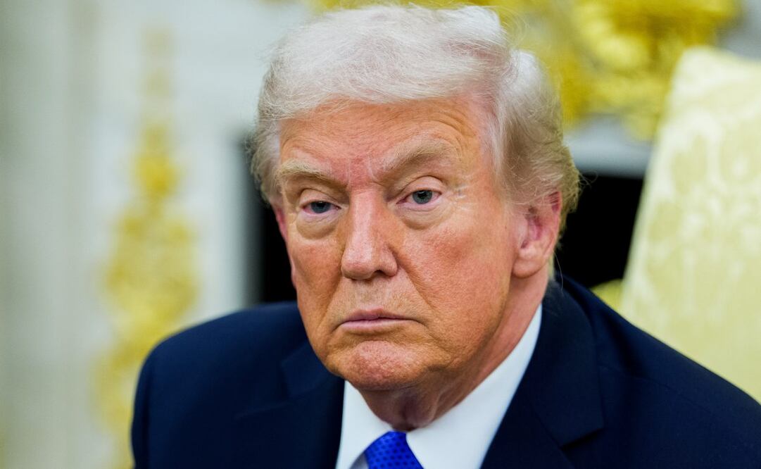 Trump llama "estúpida" a reportera Foto: EFE