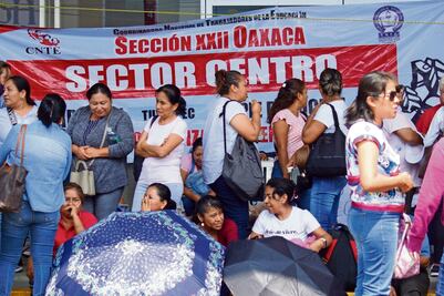Sección 22 de Oaxaca se va a paro de 72 horas; consideran insuficientes las respuestas del gobierno